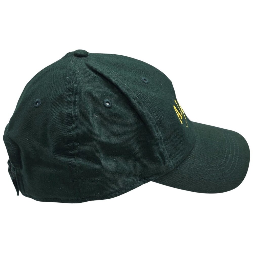 Alaska Embroidered Green Baseball Cap With Adjustable Strap - Picture 5 of 9